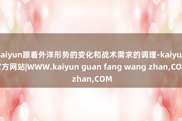 kaiyun跟着外洋形势的变化和战术需求的调理-kaiyun官方网站|WWW.kaiyun guan fang wang zhan,COM