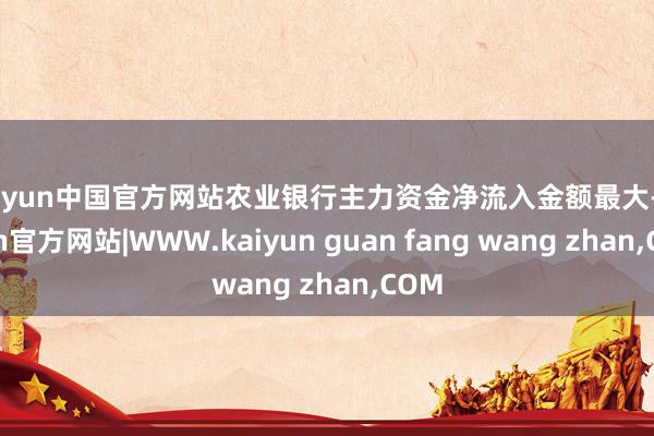 kaiyun中国官方网站农业银行主力资金净流入金额最大-kaiyun官方网站|WWW.kaiyun guan fang wang zhan,COM