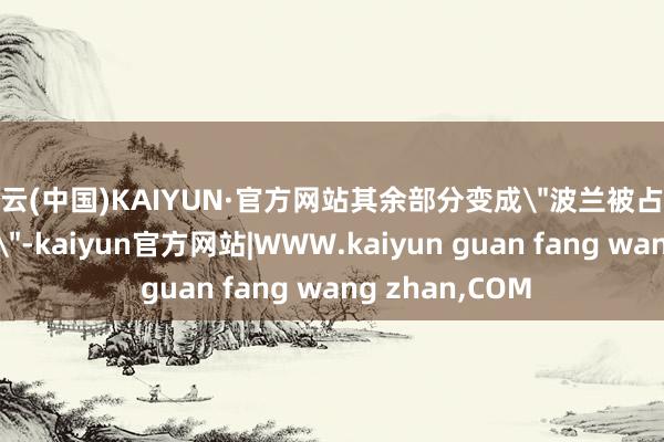 开云(中国)KAIYUN·官方网站其余部分变成