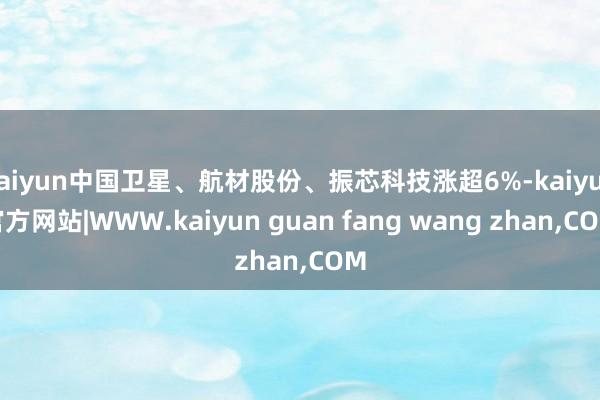 kaiyun中国卫星、航材股份、振芯科技涨超6%-kaiyun官方网站|WWW.kaiyun guan fang wang zhan,COM